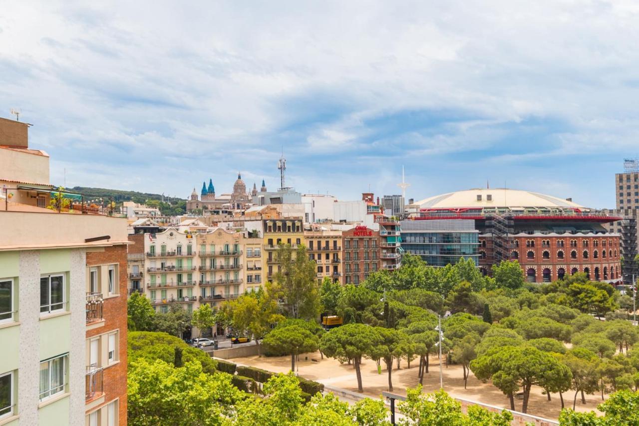 Cozy Studio with Amazing Terrace near Plaza España Barcellona Esterno foto